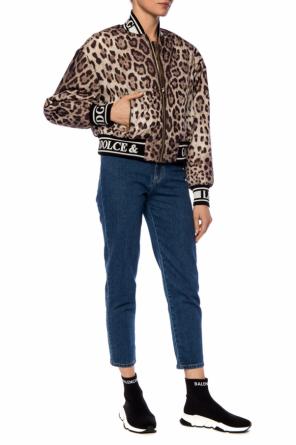 Leopard print bomber jacket, zdjęcie 2 Leopard print bomber jacket od Dolce & Gabbana